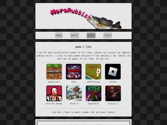 games screenshot
