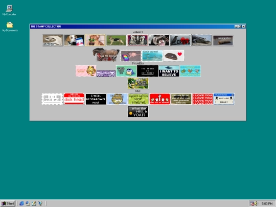 stamps screenshot
