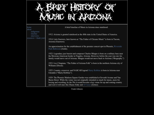 modern-timeline screenshot