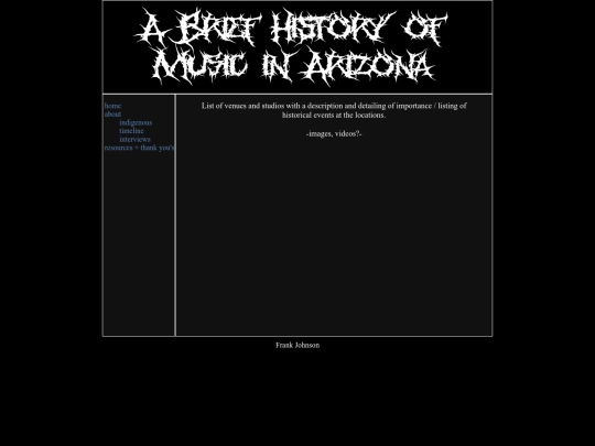 venues screenshot