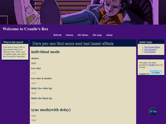 pages/CodeChamberContent/cssTricks screenshot