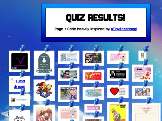 miscellaneous/quizresults screenshot