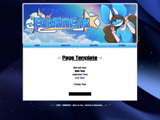 pagetemplate screenshot