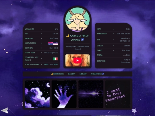 storyprojects/bewilthredbios/mialunare screenshot