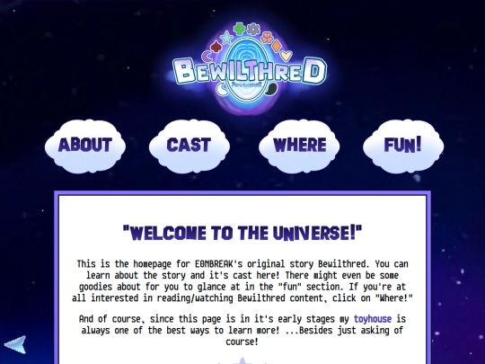 storyprojects/bewilthredhome screenshot