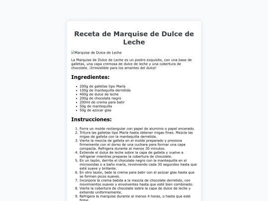 Recetario Emilia/marquise_dulce_de_leche screenshot