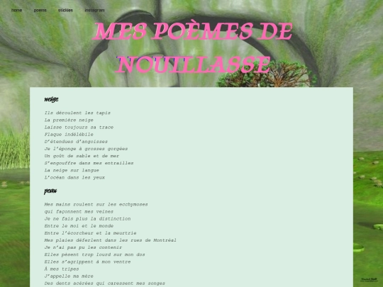 poems screenshot