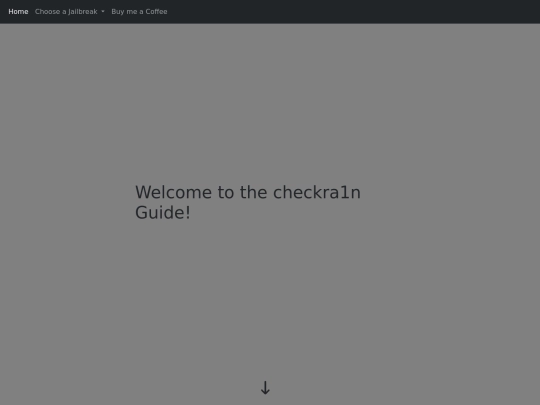 src/css/checkra1n screenshot