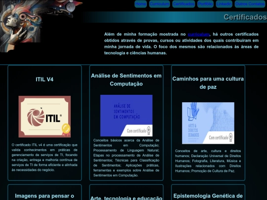 CV/certificados screenshot