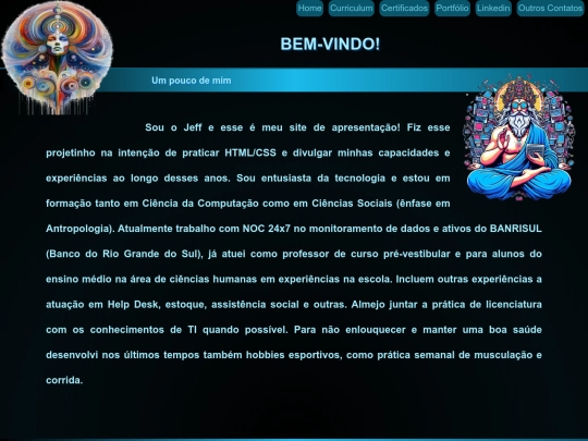 CV/home screenshot