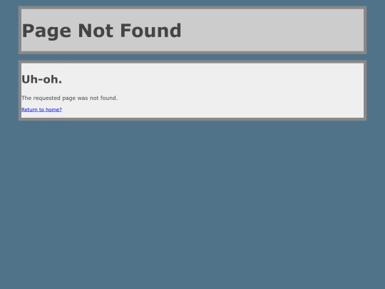 not_found screenshot