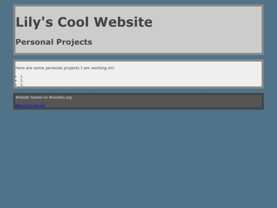 personal-projects screenshot