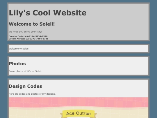 soleil screenshot