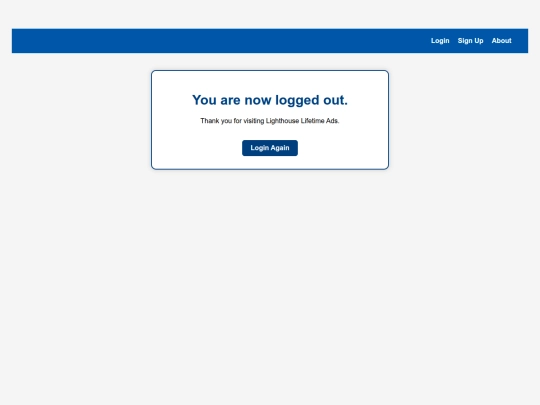logout screenshot
