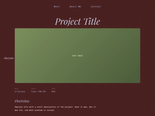 project screenshot