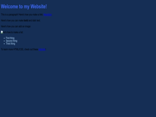 index screenshot