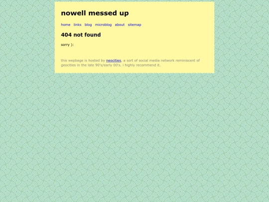 notfound screenshot