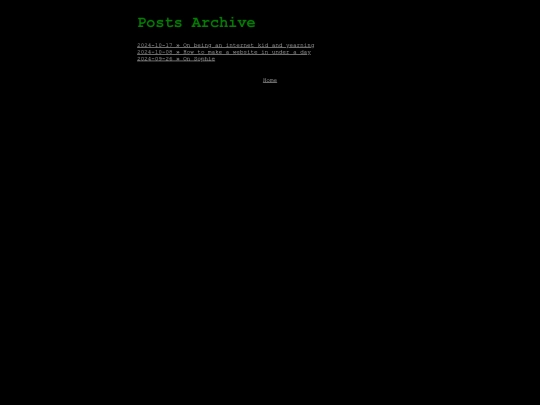 archive screenshot