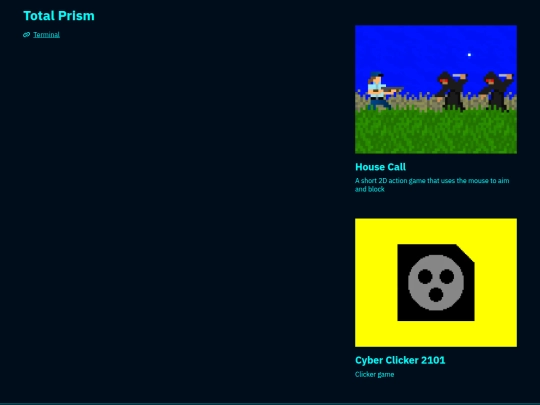 itchcopydefaultpage screenshot