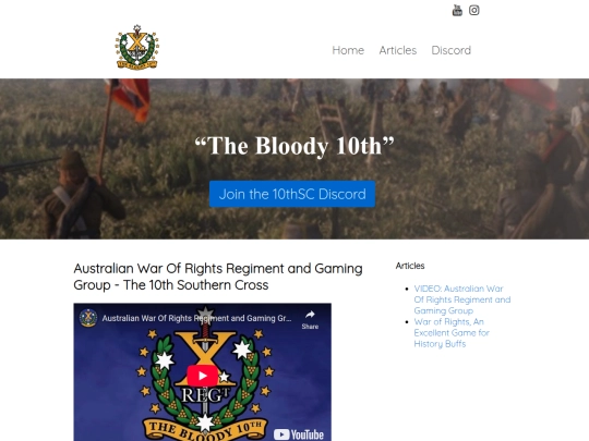 blog-australian-war-of-rights-regiment-10thsc screenshot