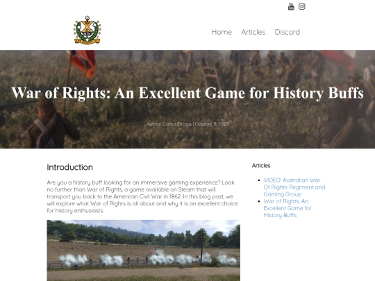blog-war-of-rights-an-excellent-game-for-history-buffs screenshot