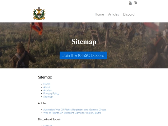 sitemap screenshot