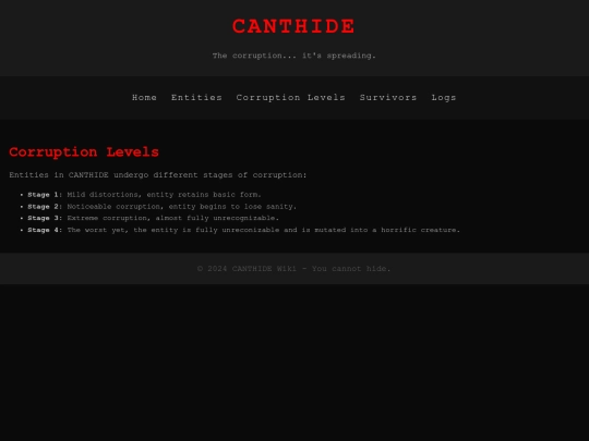 corruption screenshot