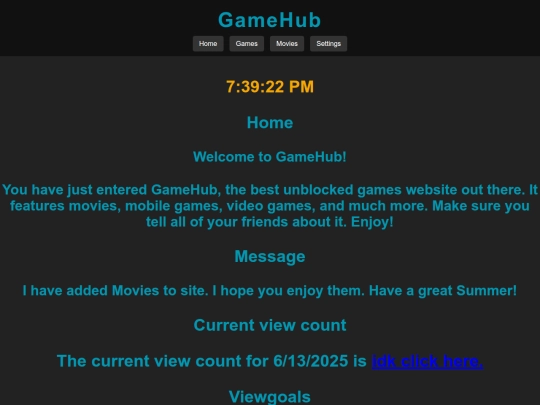 home screenshot