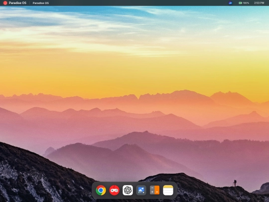 paradise screenshot
