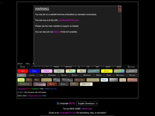 sandboxels screenshot
