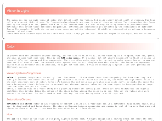 light screenshot