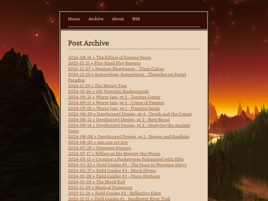 archive screenshot
