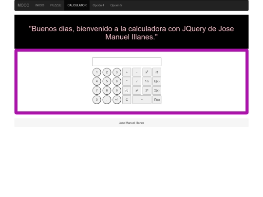 sextaEntrega/calculadoraJQuery screenshot