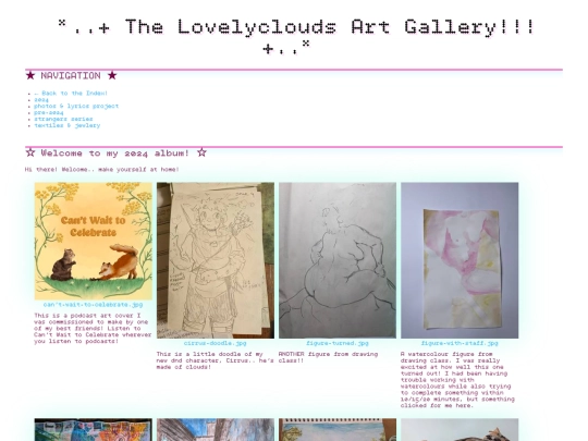 art_gallery/the-lovelyclouds-art-gallery/2024 screenshot