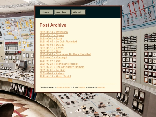 archive screenshot