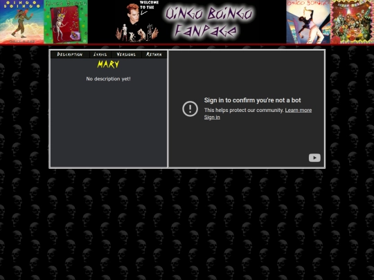 boingoalbum/mary screenshot