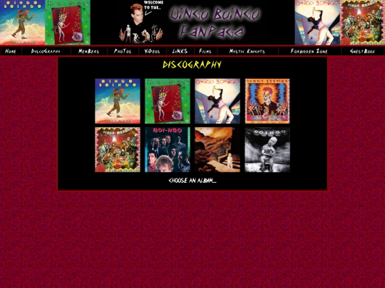 discography screenshot