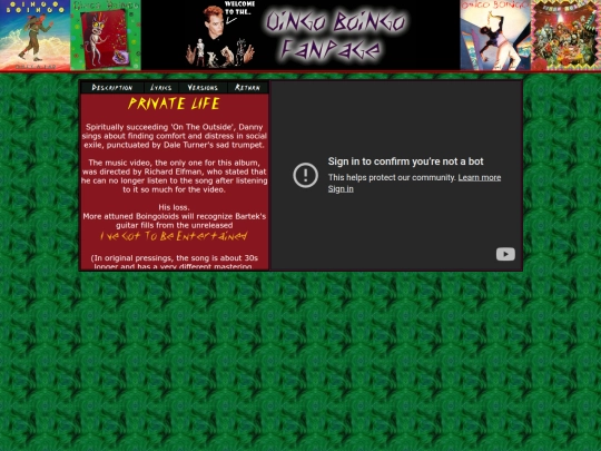 nothingtofear/privatelife screenshot