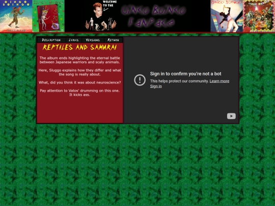 nothingtofear/reptilesandsamurai screenshot