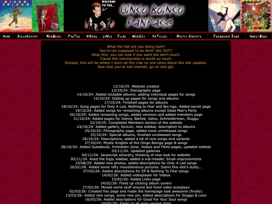 webmaster screenshot