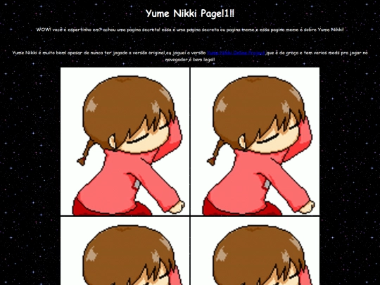 extra/yume-nikki_page screenshot