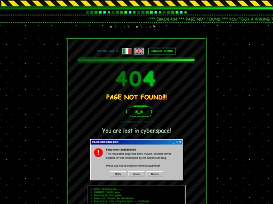 not_found screenshot