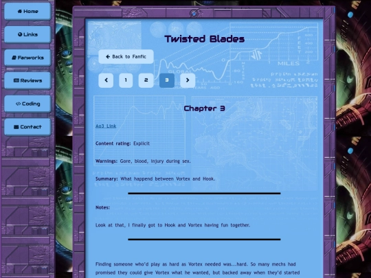 fanworks/fanfics/twisted_blades/twisted_blades3 screenshot