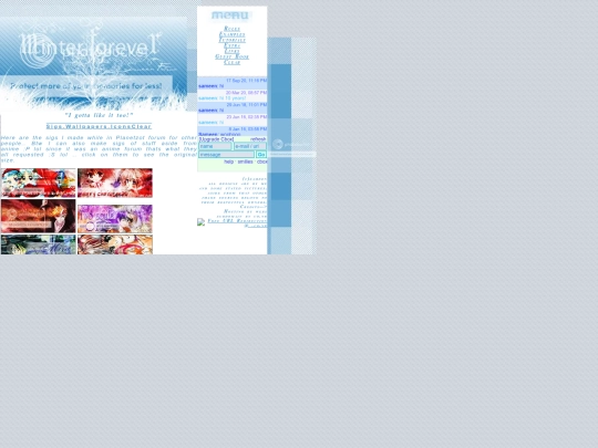 sigs screenshot