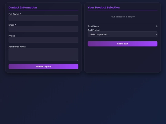 order screenshot