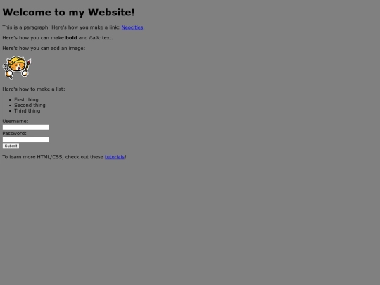 index screenshot