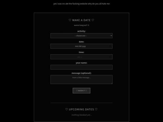 dateselect screenshot