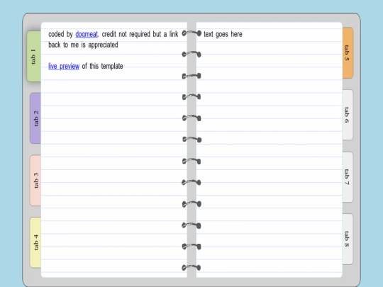 index screenshot