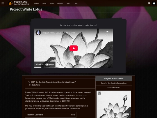 project-white-lotus screenshot