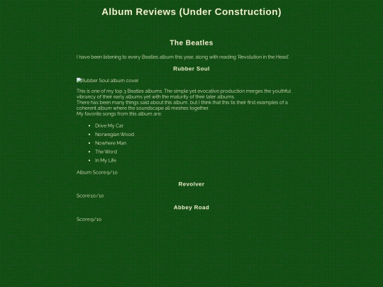 albums screenshot